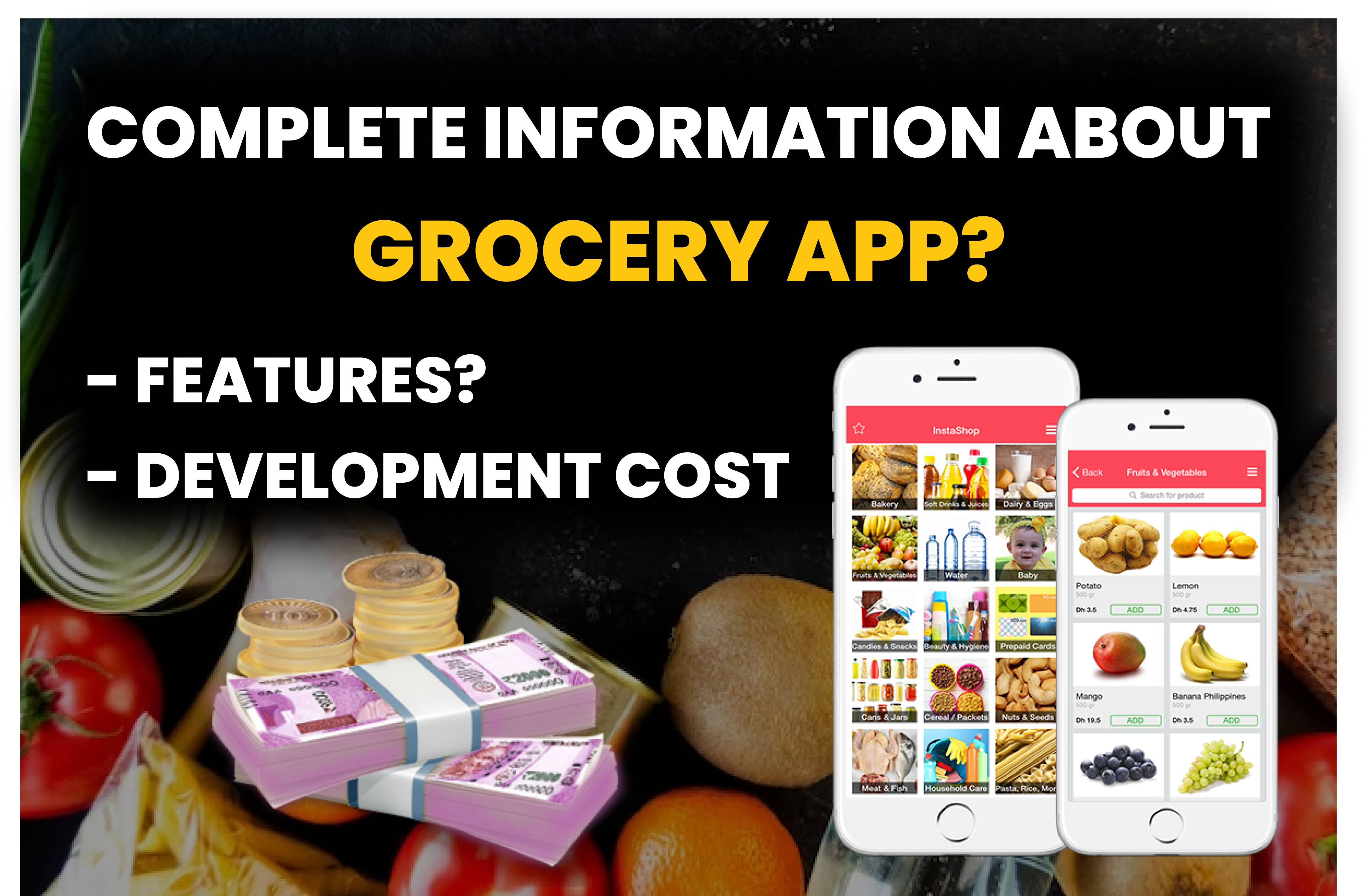 The Economy of Grocery App Development | Grocery App Development: What It Takes and What It Costs